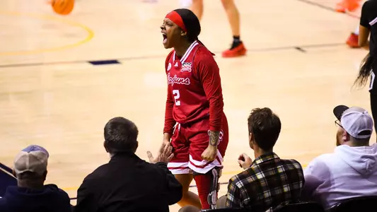 Brandi Williams Celebrates Against Arkansas State at the SBC Tournament