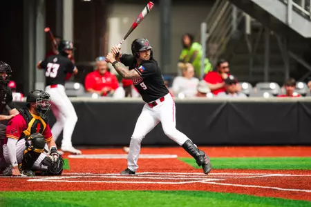 April 6, 2024 Louisiana vs Louisiana Monroe Baseball Game 2 in Russo Park at M.L. "Tigue" Moore Field. Final Score Louisiana 9 ULM 2. Photo by Hunter Neel/Ragin’ Cajun Athletics