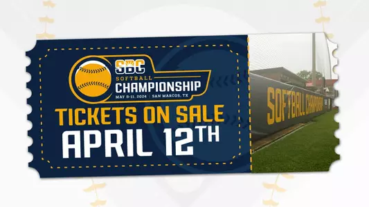 SB 2024 Sun Belt Championship Tickets On Sale Graphic