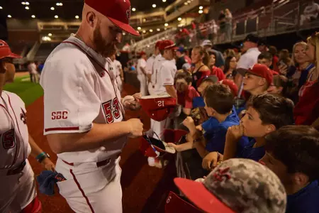 Murphy Brooks April 5, 2024 Louisiana vs University of Louisiana at Monroe Baseball in Russo Park at M.L. "Tigue" Moore Field, Game 2. Final Score Louisiana 7 ULM 4. Photo by JC Orillion/Ragin Cajun Athletics
