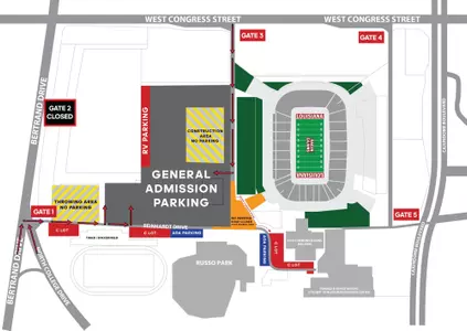 Baseball Parking - Lineworker's Rodeo