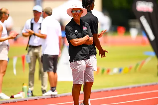 Tommy Badon May 11, 2024 Sun Belt Conference Track and Field Outdoor Championship Meet in Monroe, LA. Photo by Benjamin R. Massey/Ragin’ Cajun Athletics