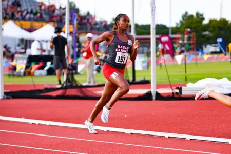 Alexandra Johnson 800 M May 11, 2024 Sun Belt Conference Track and Field Outdoor Championship Meet in Monroe, LA. Photo by Benjamin R. Massey/Ragin’ Cajun Athletics