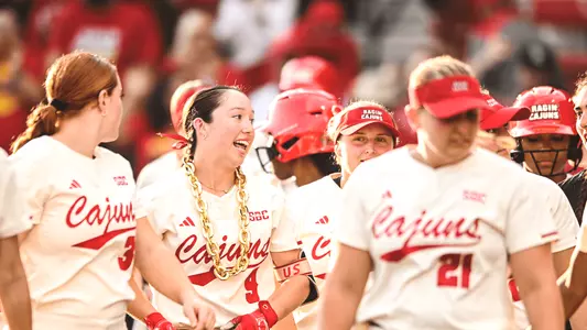 SB Cecilia Vasquez Returns from Home Run vs. Troy 05.03.24