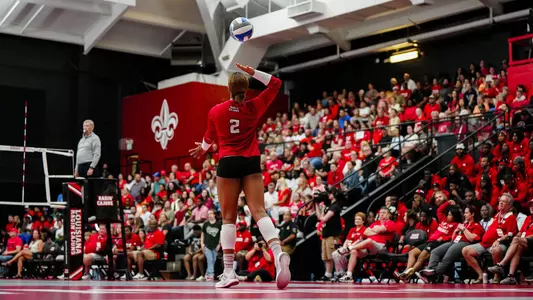VB Lauryn Hill Serves vs. Troy 09.22.23