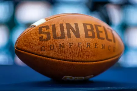 Stock photo during Sun Belt Football Media Days at Sheraton New Orleans on July 25, 2023 in New Orleans, Louisiana. (Photograph by AJ Henderson, Sun Belt Conference)