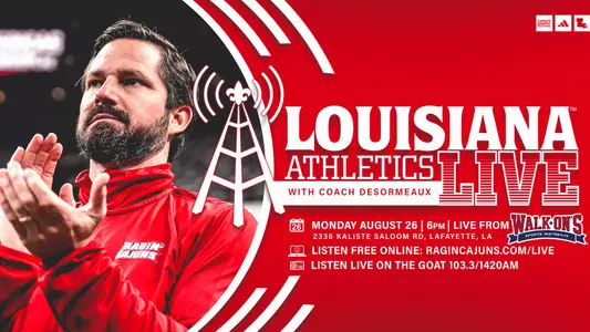 Louisiana Athletics Live - 2024 Graphic
