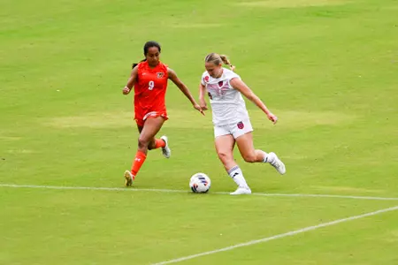 Sienna Hurrell September 15, 2024 Louisiana Women's Soccer vs University of Texas Rio Grand Valley in Lafayette, LA at Home Bank Track and Soccer Complex. Final Score Louisiana 4 UTRGV 0. Photo by Benjamin R. Massey/Ragin’ Cajun Athletics