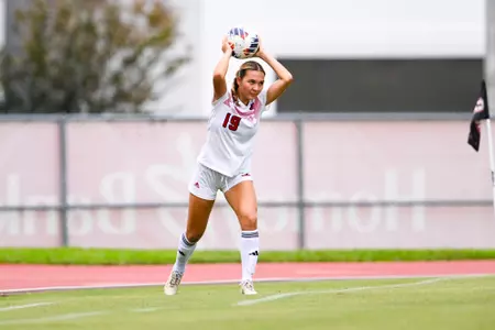 Sydney Byrnes September 15, 2024 Louisiana Women's Soccer vs University of Texas Rio Grand Valley in Lafayette, LA at Home Bank Track and Soccer Complex. Final Score Louisiana 4 UTRGV 0. Photo by Benjamin R. Massey/Ragin’ Cajun Athletics