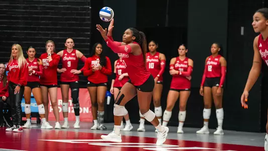 VB Cailin Demps Serves vs. Jackson State 08.30.24