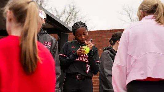 SB Dayzja Williams at Fan Day January 2024