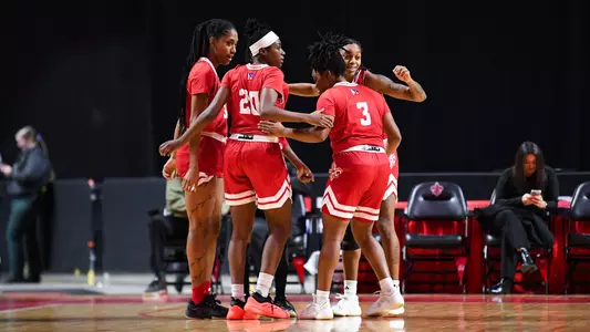 WBB Group Huddle vs. Rice 12.07.24