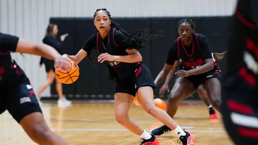 WBB Jazmyne Jackson at Practice Summer 2025