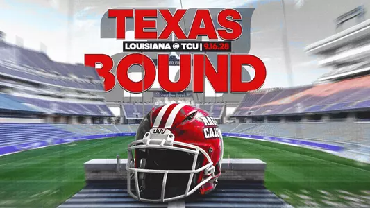Louisiana at TCU Football Graphic for 2028 Game
