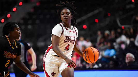 WBB Lanay Wheaton Dribbles vs. ULM 02.15.25