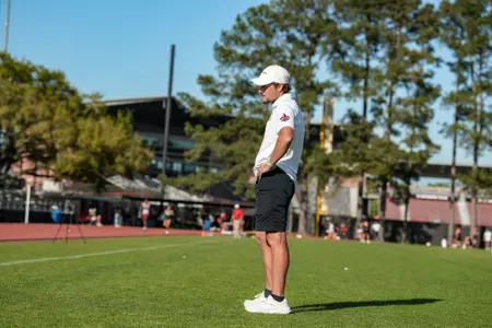 Coach Lane Fletcher at the Louisiana Classics