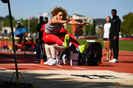 March 22, 2025 Track & Field Louisiana Classic Meet in Lafayette, LA at the Home Bank Track Facility. Photo by Benjamin R. Massey/Ragin’ Cajuns Athletics