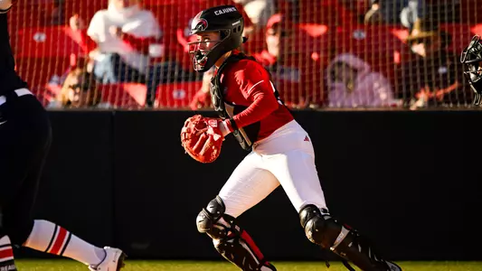 SB Savannah White Catching vs. Ole Miss 02.16.25