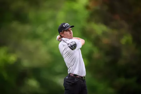 MADISON MS April 22, 2025 - Jean Louis du Plessis during the 2025 Sun Belt Men’s Golf Tournament at Annandale Golf Club in Madison,MS. Photo By Jared Thomas.