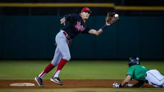 Louisiana during the Sun Belt Baseball Championships at Riverwalk Stadium on May 21, 2025 in Montgomery, Alabama. (Photograph by AJ Henderson / Sun Belt Conference)
