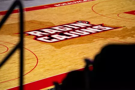 July 27, 2023 New floor for both the Men's and Women's Basketball is layed down for the first time in the Cajundome. Photo by Benjamin R. Massey/Ragin Cajun Athletics
