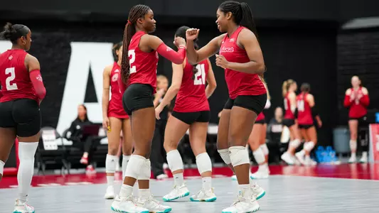 VB Cailin Demps and Chelsea Gilmore Pre-Match Spring 2025 vs. SLU