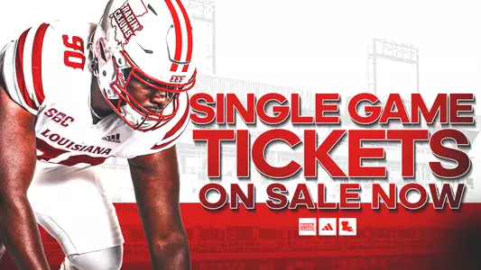 2025 Football Single-Game Ticket Graphic