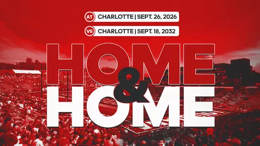 Louisiana Ragin' Cajuns Football announces a home-and-home series with the Charlotte 49ers for the 2026 and 2032 seasons
