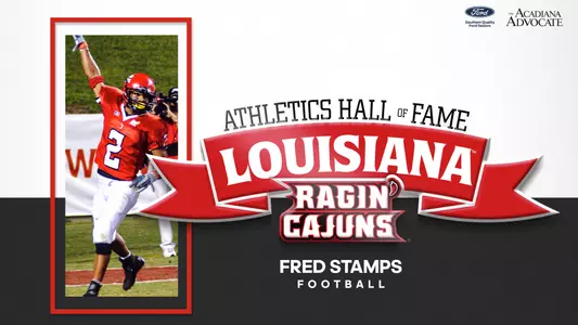 Fred Stamps Hall of Fame Graphic
