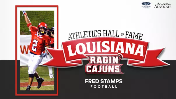 Fred Stamps Hall of Fame Graphic