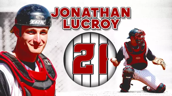 Jonathan Lucroy Jersey Retirement Ceremony Graphic