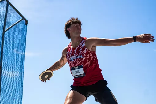 Louisiana Ragin' Cajuns Track and Field competes on the second day of the 2026 Sun Belt Conference Outdoor Track and Field Championships in Mobile, Ala.