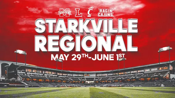 2026 NCAA Starkville Regional Graphic