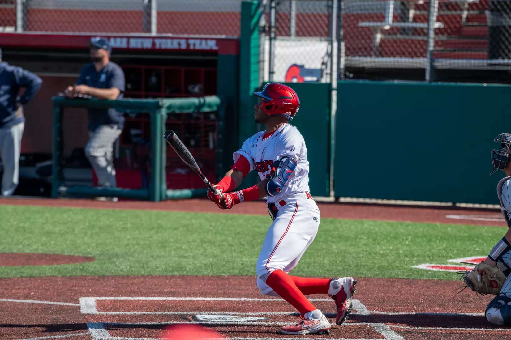 David Glancy drew two walks and scored a run on Friday afternoon.