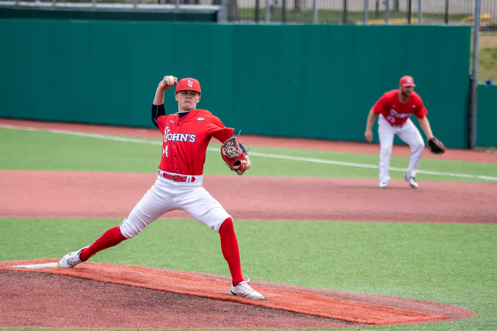 Brandon Backman tossed 4.2 innings with five strikeouts on Saturday.