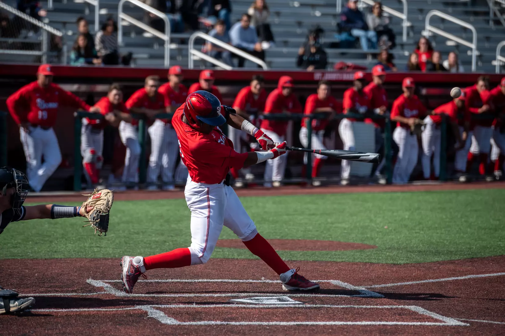 David Glancy tallied three RBIs, including a game-tying home run in the bottom of the ninth.