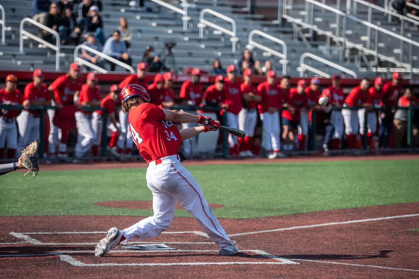 Colin Wetterau singled to right to score to walk off the Bulldogs in the 10th.