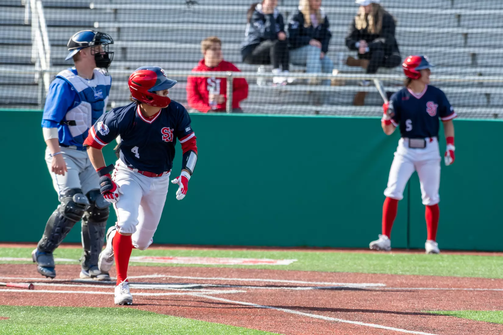 Chris Conniff walked and scored a run.