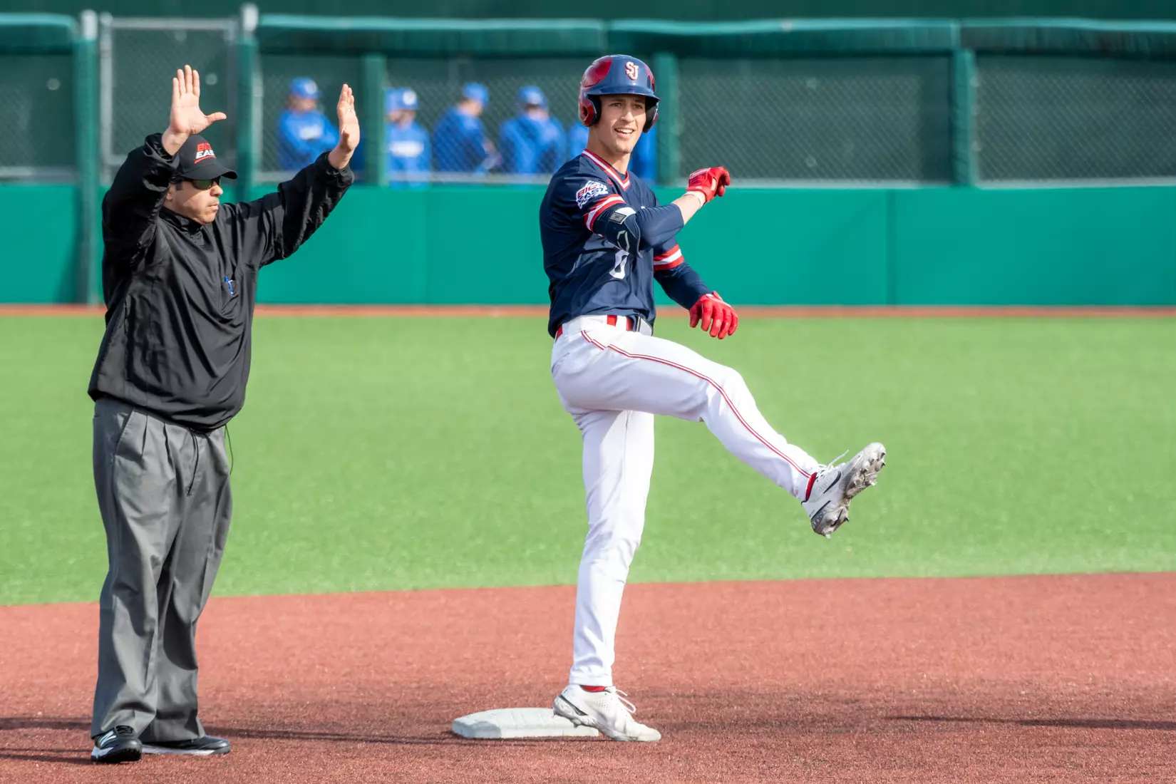 Tate Ballestero went 2-for-4 with a double, an RBI and two runs scored.