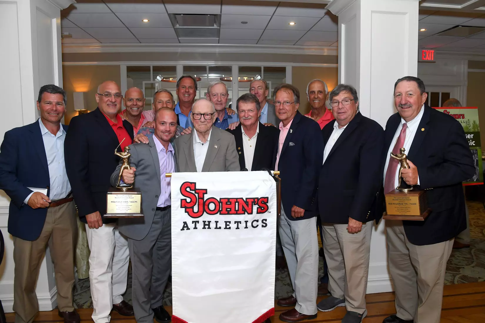 Photos from the 2019 Jack Kaiser Golf Classic, honoring Mike Fahid, Bob Hirschfield, the 2012 Super Regional Team and former Head Coach Joe Russo.