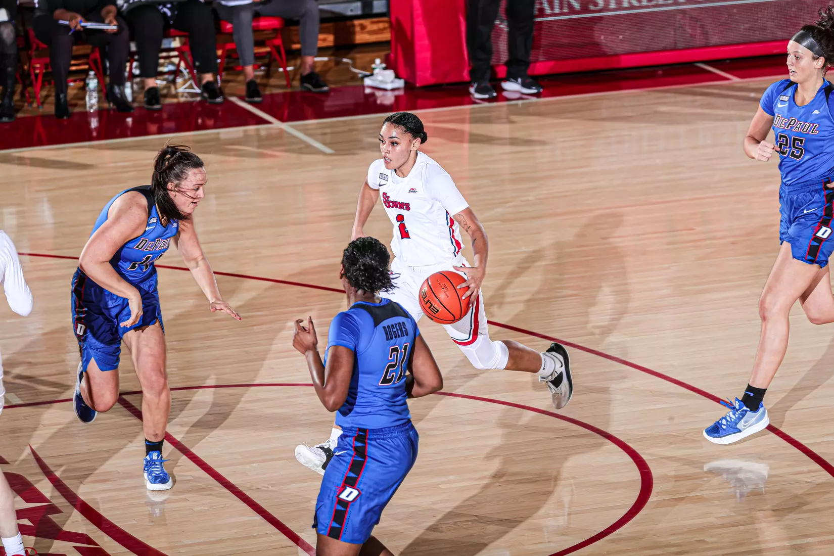 Leilani Correa tied her career high with 35 points