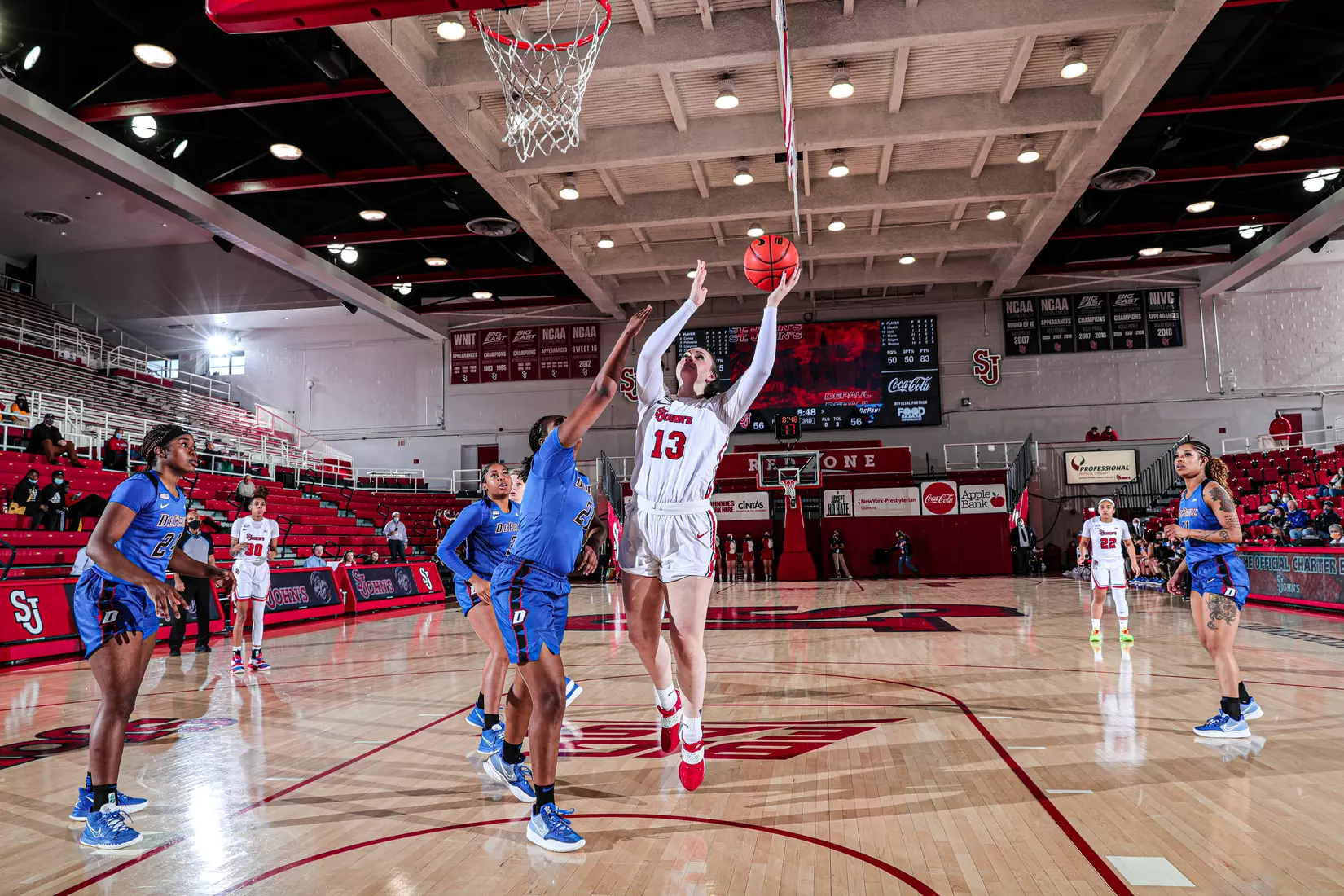 Danielle Cosgrove put up 13 points with two rebounds