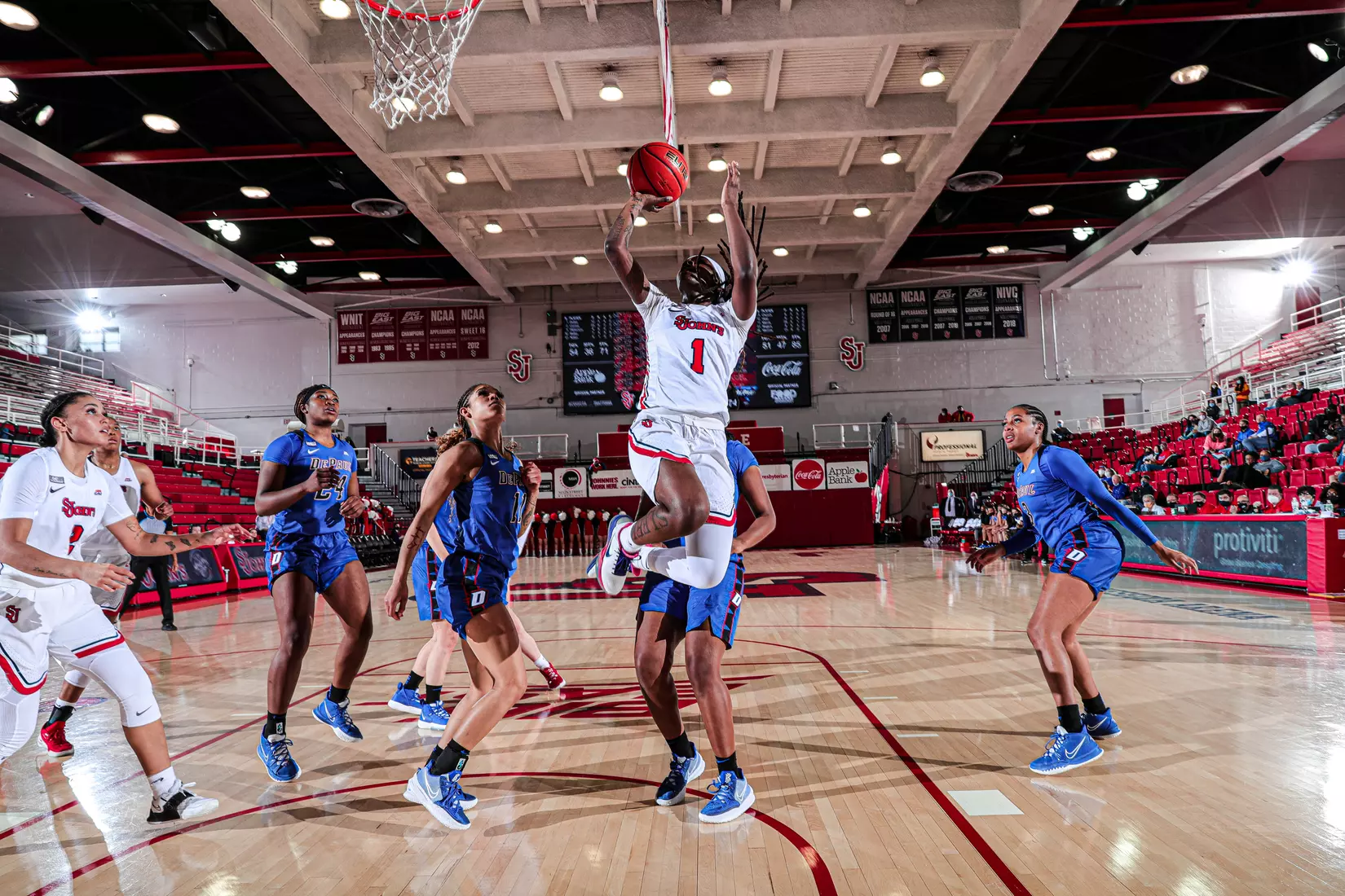 Unique Drake recorded 16 points with four rebounds