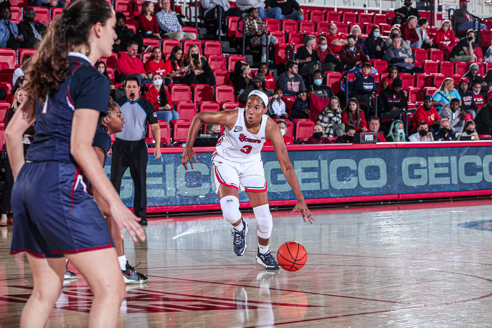 Danielle Patterson finished with seven points and seven rebounds