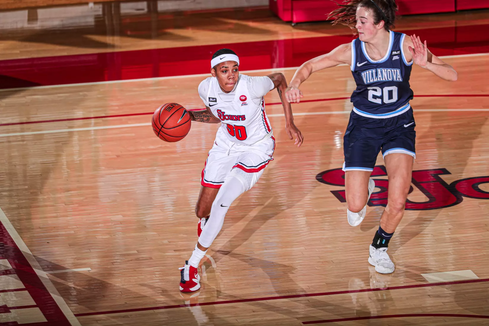 Bailey drives down the baseline