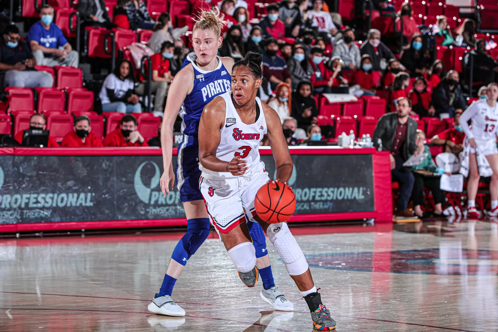 Danielle Patterson recorded a double-double with 16 points and 10 rebounds