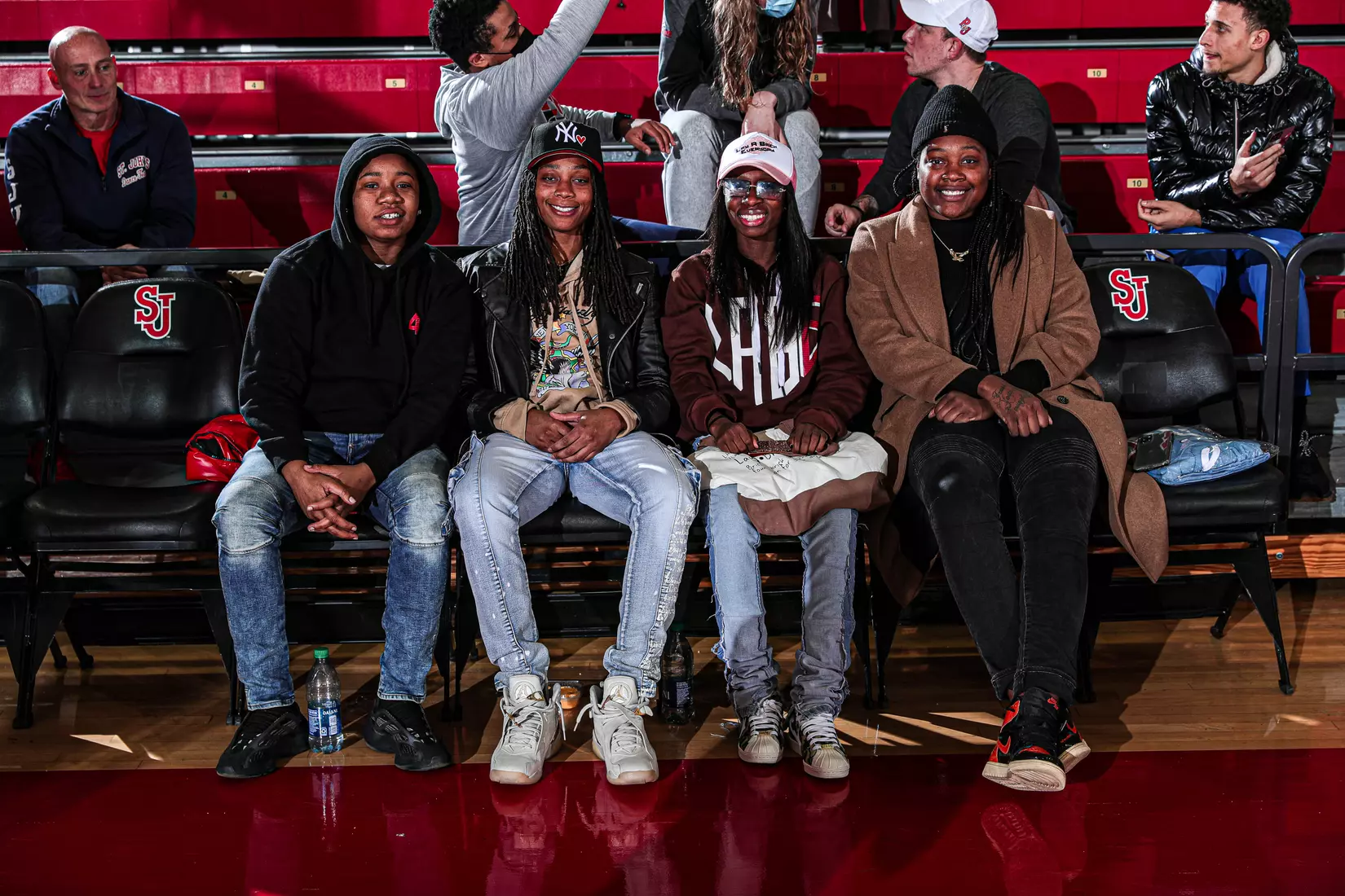 St. John's women's basketball greats at BIG EAST home opener