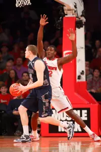 Obekpa's defensive presence netted him his first BIG EAST Rookie of the Week award of his career.