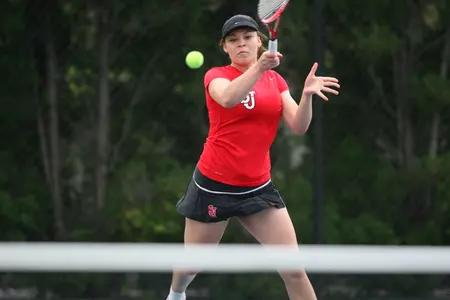 Junior Diamond Adams will look to capitalize on her successful fall season in the first match against BU.