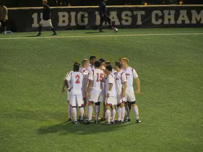 Last week's Faculty Coach Reception was held during the Red Storm men's soccer game against La Salle at Belson Stadium.